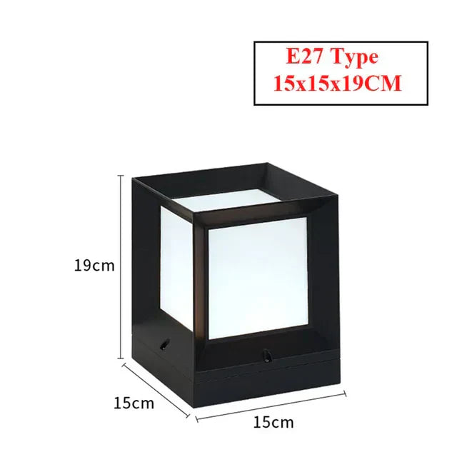 LumiPillar Outdoor Standing Lamp Gates | Floor Lamp | LED | aluminum/glass | Stylish Floor Lighting