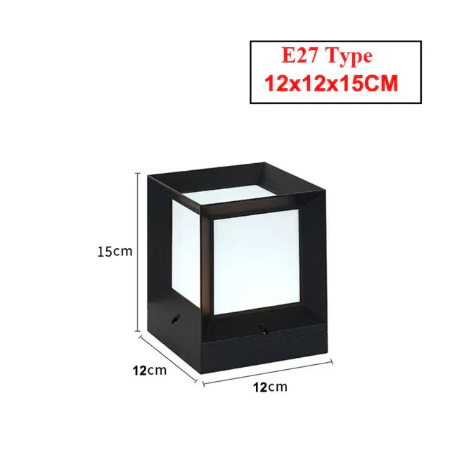 LumiPillar Outdoor Standing Lamp Gates | Floor Lamp | LED | aluminum/glass | Stylish Floor Lighting