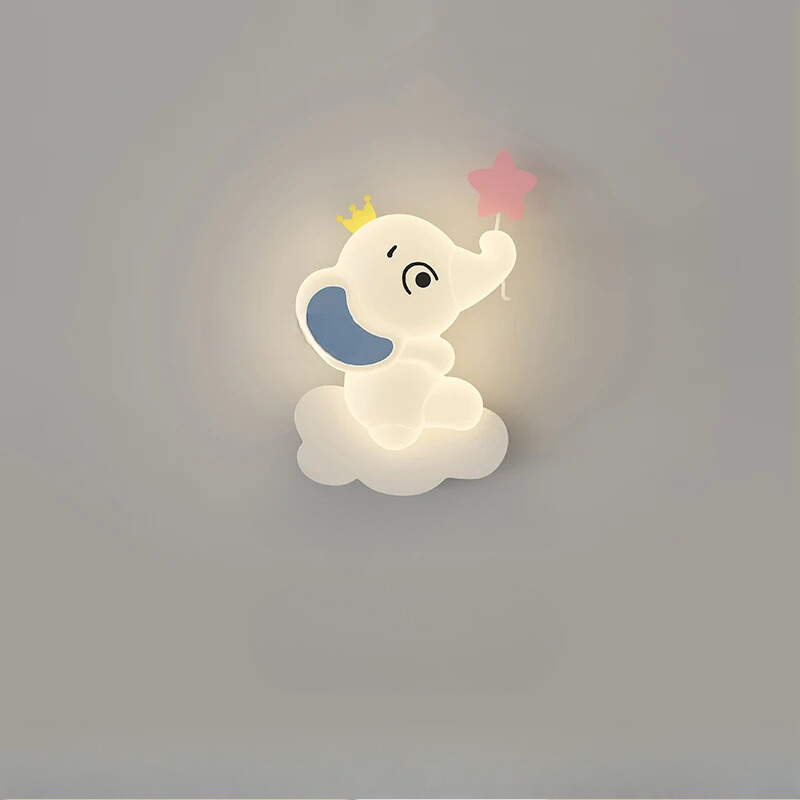 SavanneKids Cartoon Wall Lamp | Wall Lamp | Led | metal | 15W | 220V - 240V | Elegant Wall Illumination