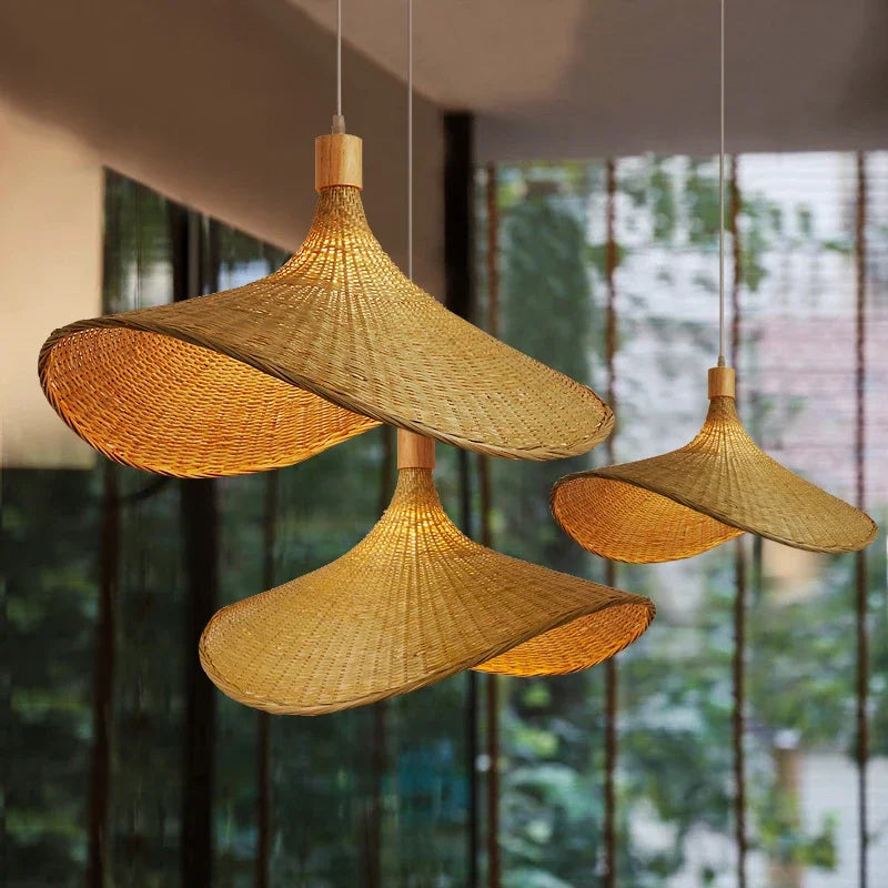 EcoLoom Hanging lamp made Bamboo | Lighting | 220V | Premium Lighting Solution