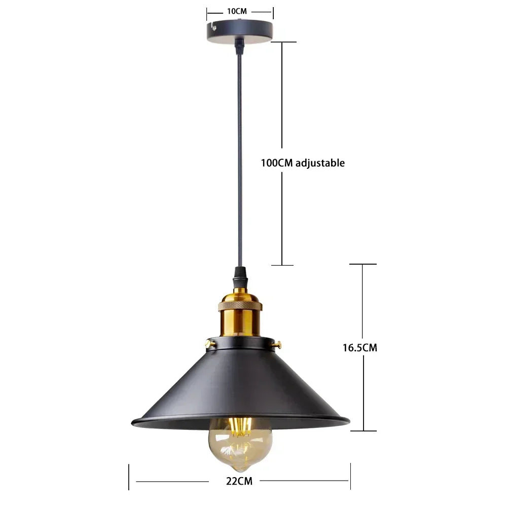 NostalgiaLight Vintage Hanging Lamp | Lighting | LED | 90-260V | Premium Lighting Solution