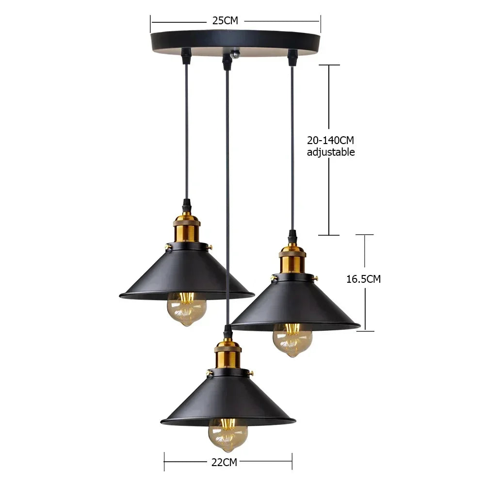 NostalgiaLight Vintage Hanging Lamp | Lighting | LED | 90-260V | Premium Lighting Solution