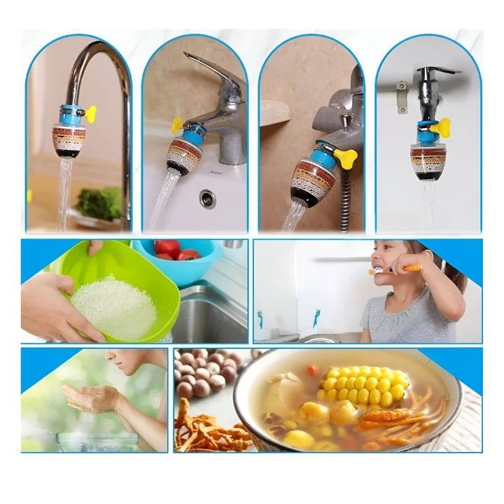 AquaPure Universal tap water filter BPA-free, removes chlorine | Appliance | plastic | Functional Home Appliance