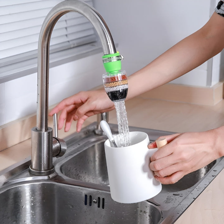 AquaPure Universal tap water filter BPA-free, removes chlorine | Appliance | plastic | Functional Home Appliance