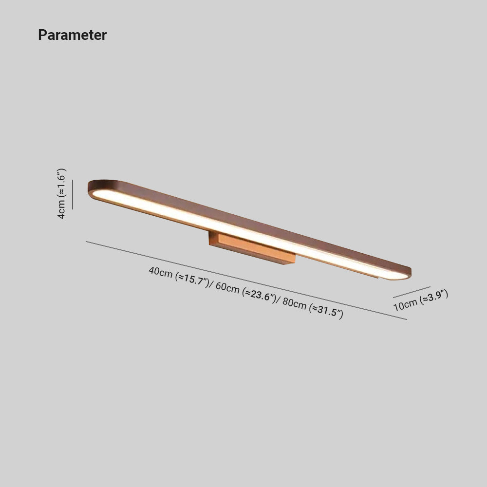 Leigh Modern Wall Lamp Linear, | Wall Lamp | Led | aluminum/metal | 18W | 110V - 240V | Elegant Wall Illumination