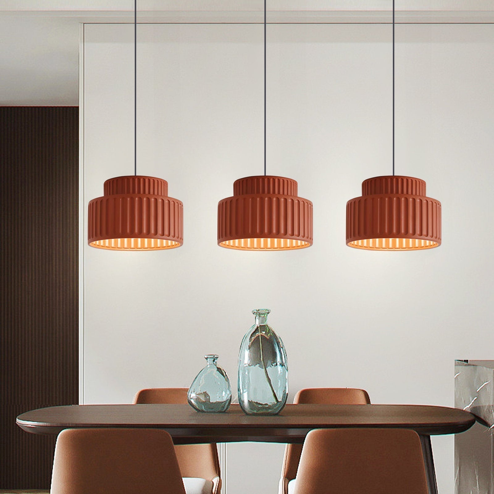 Bauhaus Simple Modern Resin Pendant | Lighting | LED | 110V-120V | Premium Lighting Solution