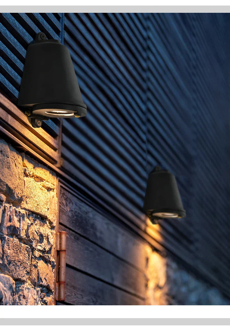SolsticeGlow Modern Outdoor Wall Lamp | Wall Lamp | LED | aluminum | 85-265V | Elegant Wall Illumination
