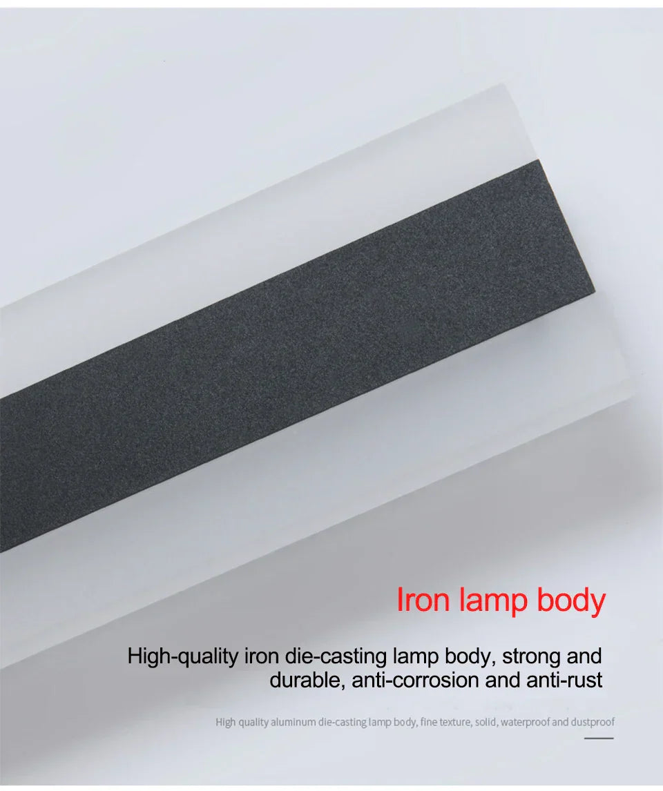 AquaLicht Weatherproof Outdoor Wall Lamp | Wall Lamp | LED | acrylic/iron | 265V | Elegant Wall Illumination