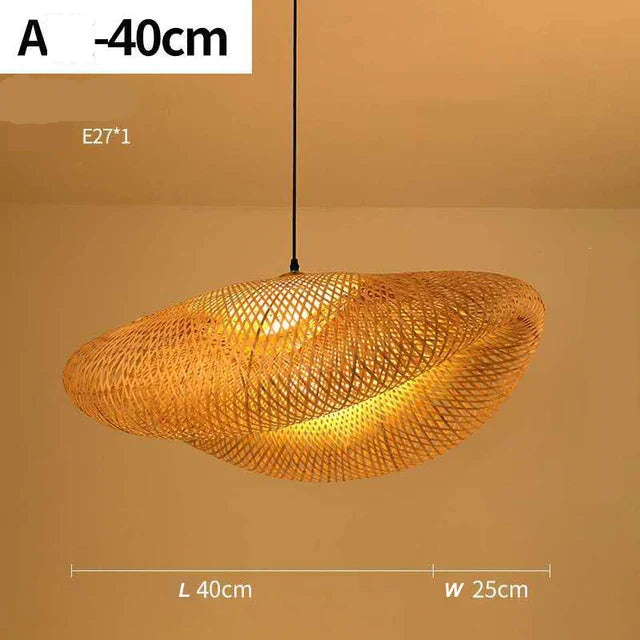 NatureLicht Traditional Rattan Hanging Lamp | Lighting | LED | bamboo/rattan | 90-260V | Premium Lighting Solution