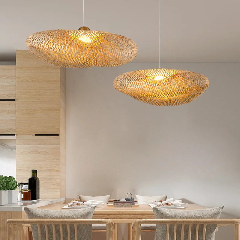 NatureLicht Traditional Rattan Hanging Lamp | Lighting | LED | bamboo/rattan | 90-260V | Premium Lighting Solution