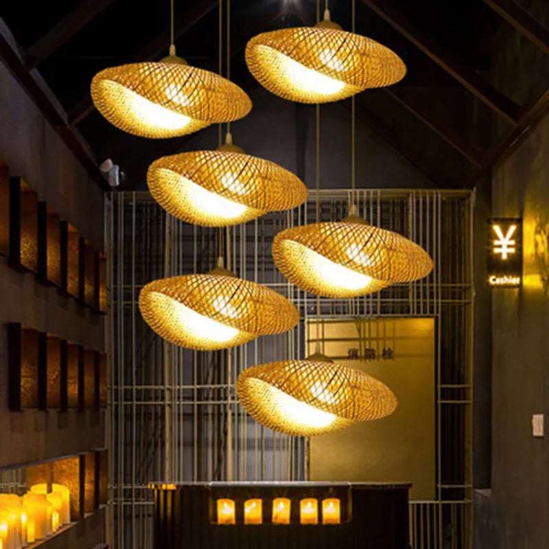 NatureLicht Traditional Rattan Hanging Lamp | Lighting | LED | bamboo/rattan | 90-260V | Premium Lighting Solution