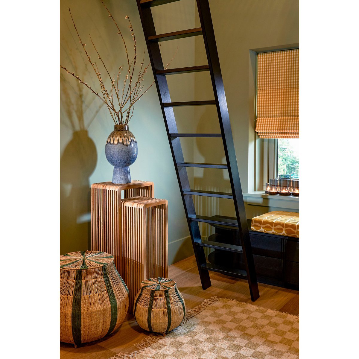 Yonker Plant Table Recycled Wood | Lighting | wood | Premium Lighting Solution