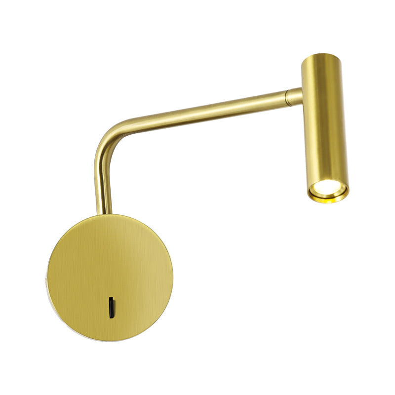 Modern Wall Lamp Black/White Living | Wall Lamp | Led | Metal/Acrylic | 110V-240V | Elegant Wall Illumination