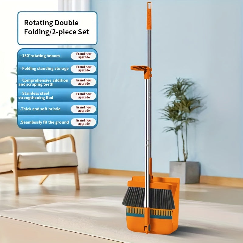 MagSweep Magnetic, rotating broom dustpan 180° | Appliance | Stainless Steel/Plastic | Functional Home Appliance