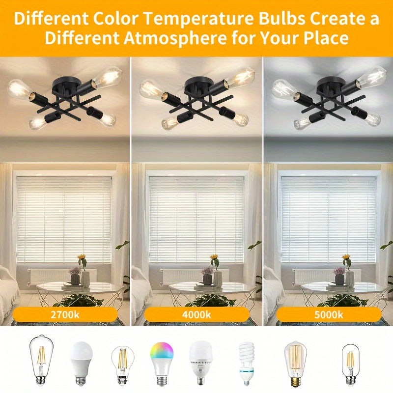 SatelliteLight Black Iron Modern Ceiling | Lighting | metal | Premium Lighting Solution