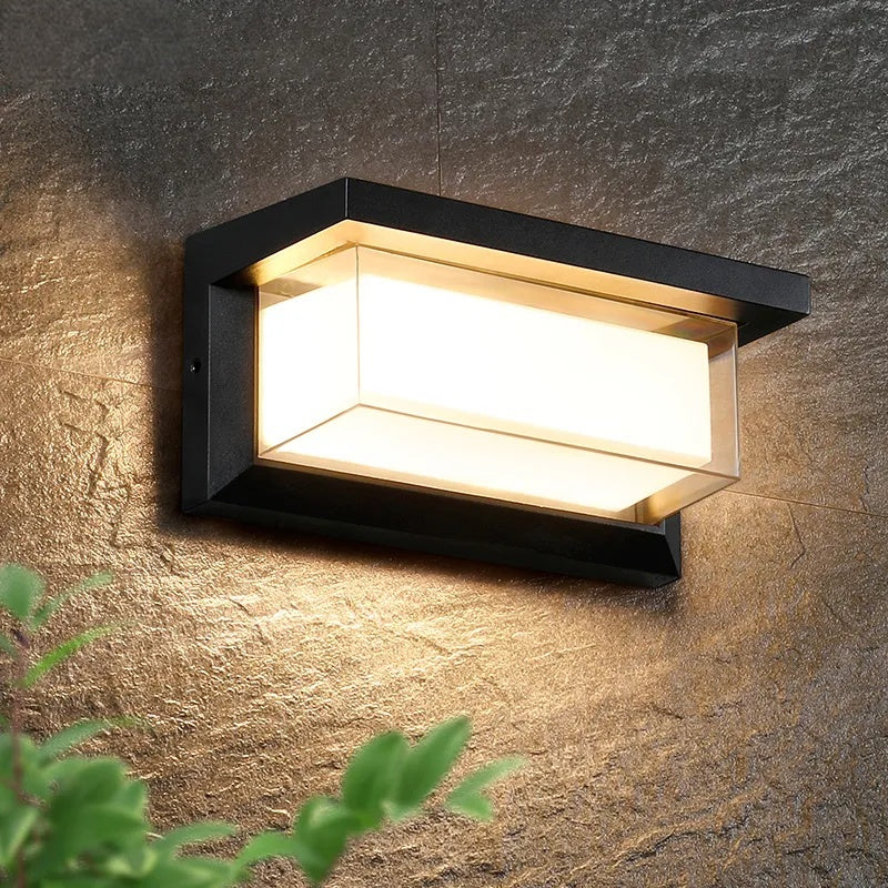 MoonGlow External Wall Lamp Outdoors | Wall Lamp | LED | Elegant Wall Illumination