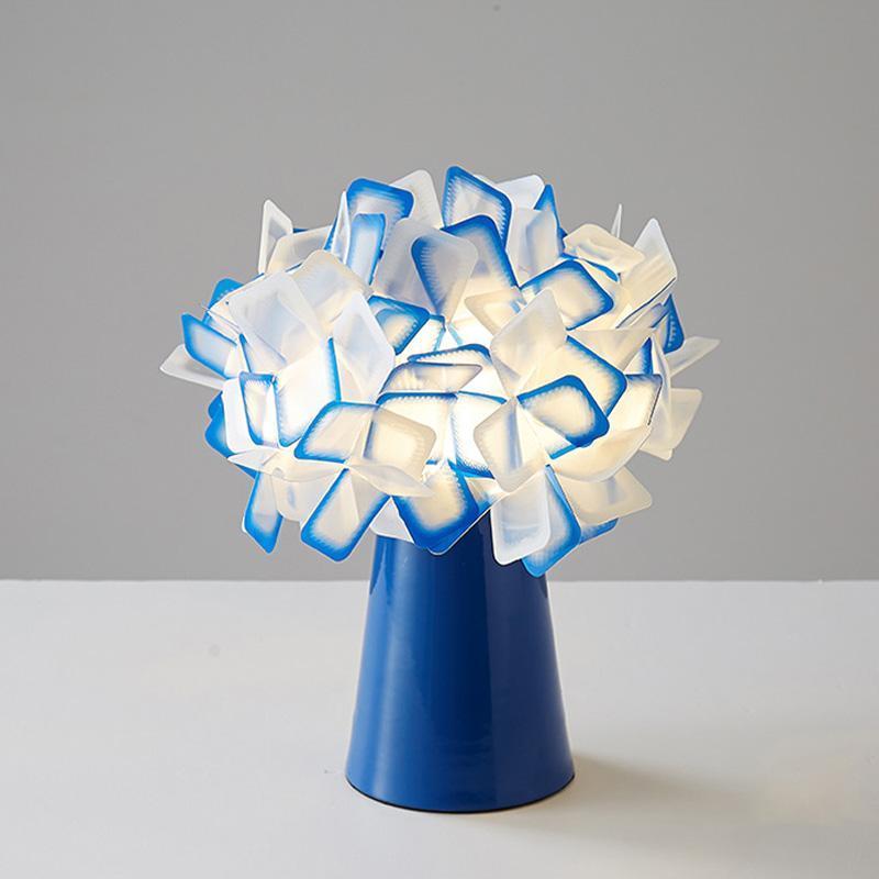 Florivis Artistic Flower Table Lamp | Table Lamp | LED | metal/PVC | 220-240V/110-120V | Sleek Table Accent