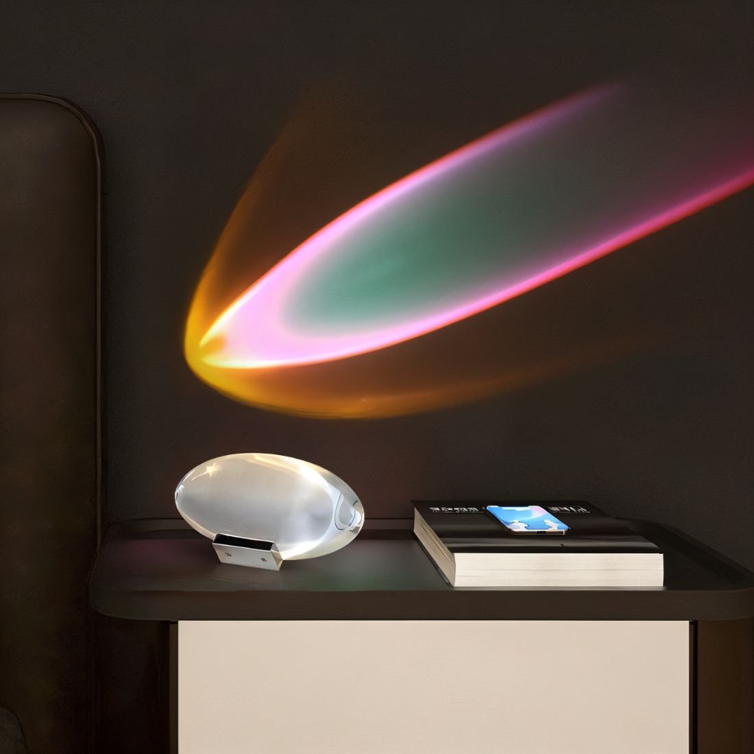 IlluCrystal Crystal Table Lamp Luxury | Table Lamp | LED | metal/glass/crystal | 5V/220V | Sleek Table Accent