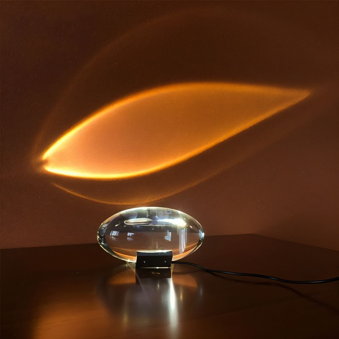 IlluCrystal Crystal Table Lamp Luxury | Table Lamp | LED | metal/glass/crystal | 5V/220V | Sleek Table Accent