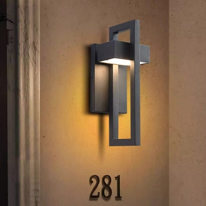 Twilight Outdoor Wall Lamp | Wall Lamp | acrylic/steel | Elegant Wall Illumination