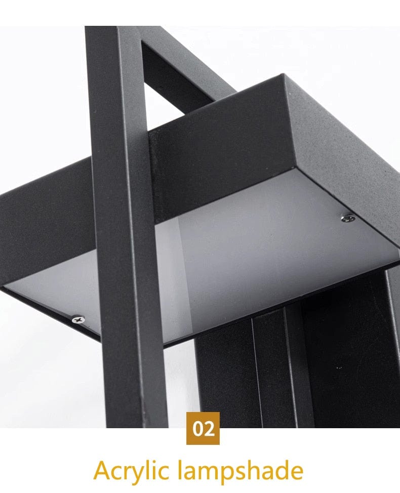 Twilight Outdoor Wall Lamp | Wall Lamp | acrylic/steel | Elegant Wall Illumination