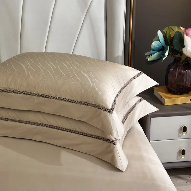 Elegance Gold Duvet Cover Set (Egyptian | Duvet cover | cotton | Premium quality bedding for ultimate comfort