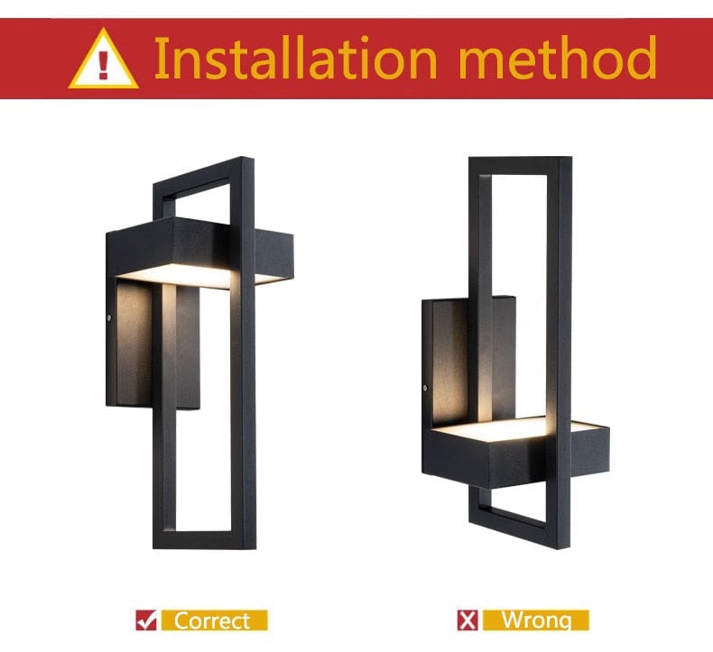 Twilight Outdoor Wall Lamp | Wall Lamp | acrylic/steel | Elegant Wall Illumination