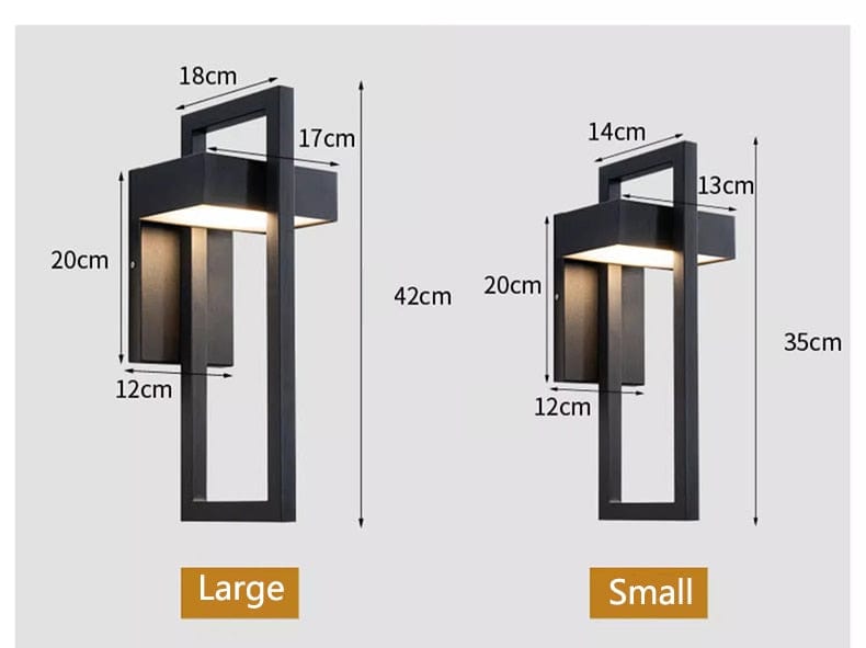 Twilight Outdoor Wall Lamp | Wall Lamp | acrylic/steel | Elegant Wall Illumination