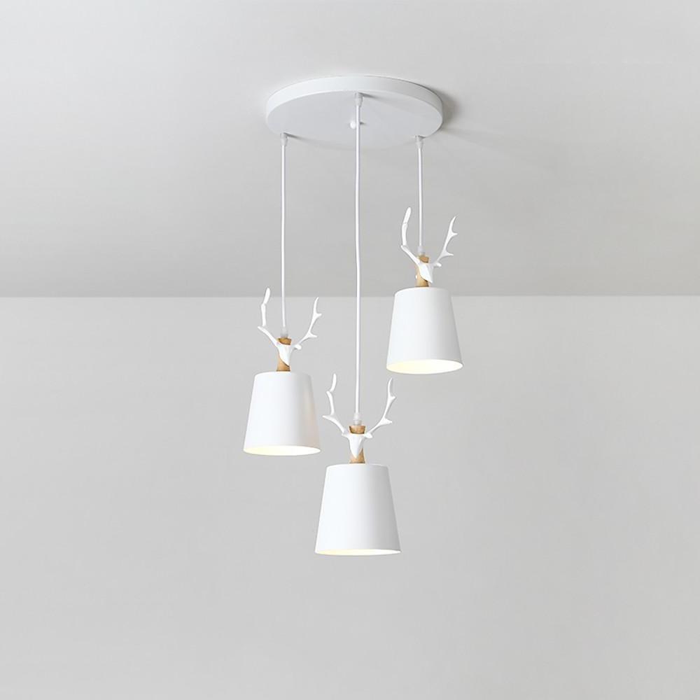 Light Antler Design Classic Chandelier | Ceiling Light | LED | metal | 60W | 110-120V | Modern Ceiling Lighting