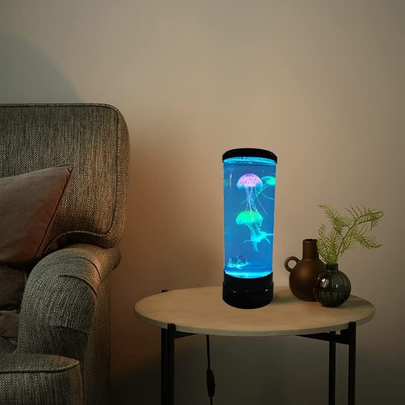 Aquarium Table Lamp Soothing Mood | Table Lamp | LED | Sleek Table Accent