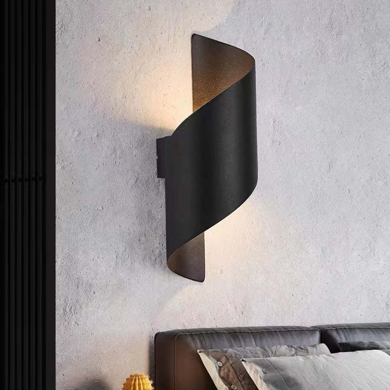 Modern Wall Lamp, Spiral, Indoor, | Wall Lamp | Led | metal | 110V - 240V | Elegant Wall Illumination