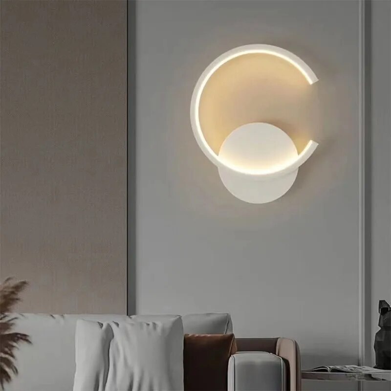 LumiFlex Modern Wall Lamp | Wall Lamp | Led | Warm White | aluminum | 10W | 220V - 240V | Elegant Wall Illumination
