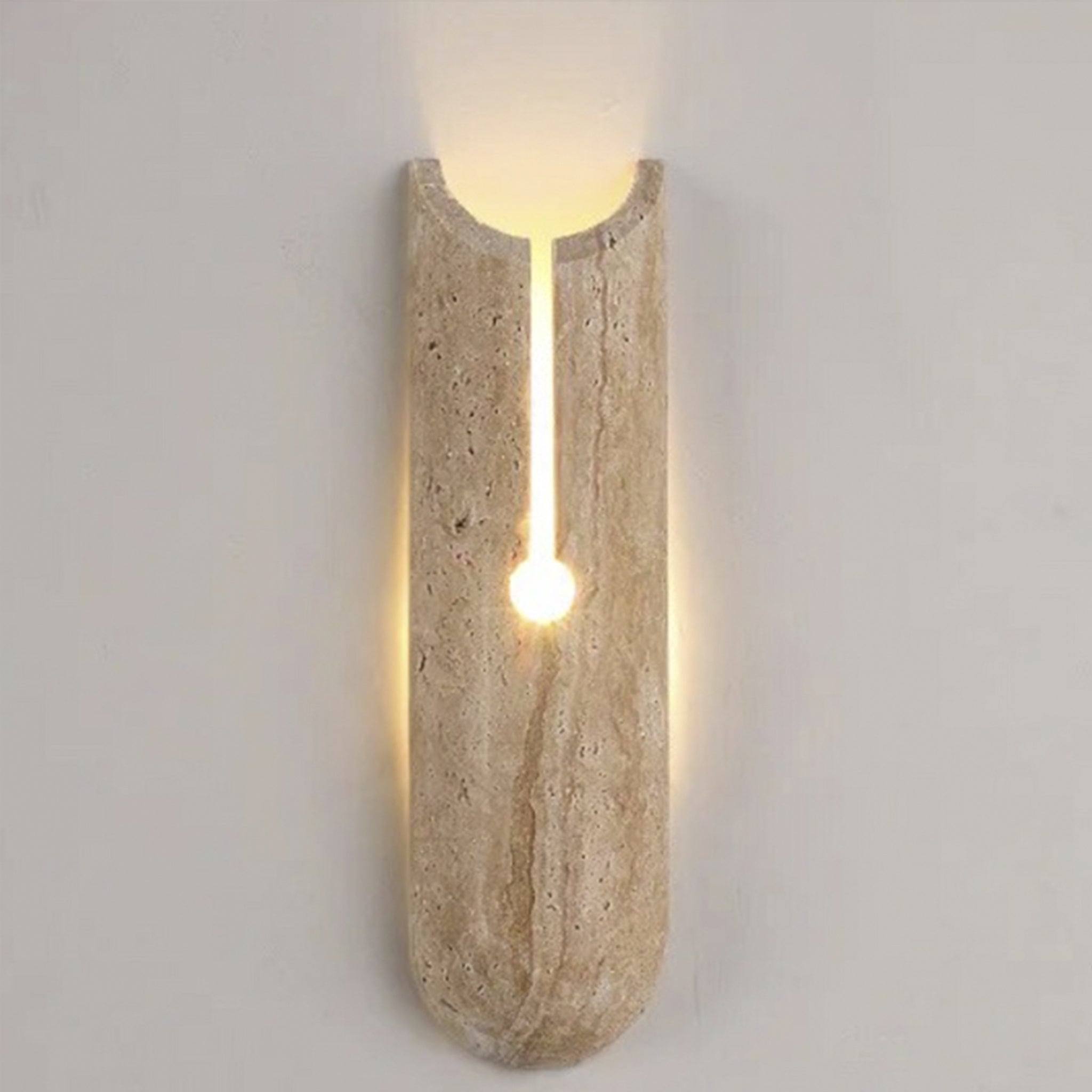 Denahi Stonelamp Vertical Wall Lamp | Wall Lamp | 20V | Elegant Wall Illumination