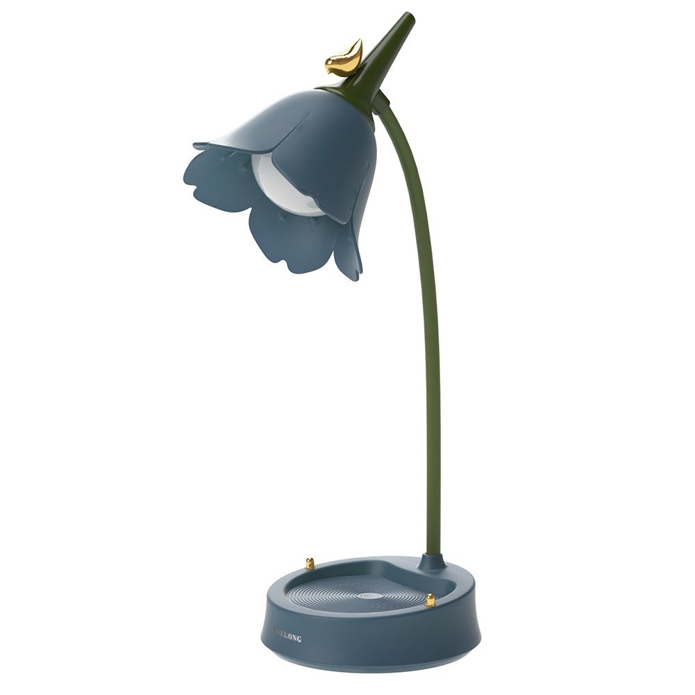 LumoraBloom Fairytale Flower Table Lamp, | Table Lamp | Plastic | Sleek Table Accent