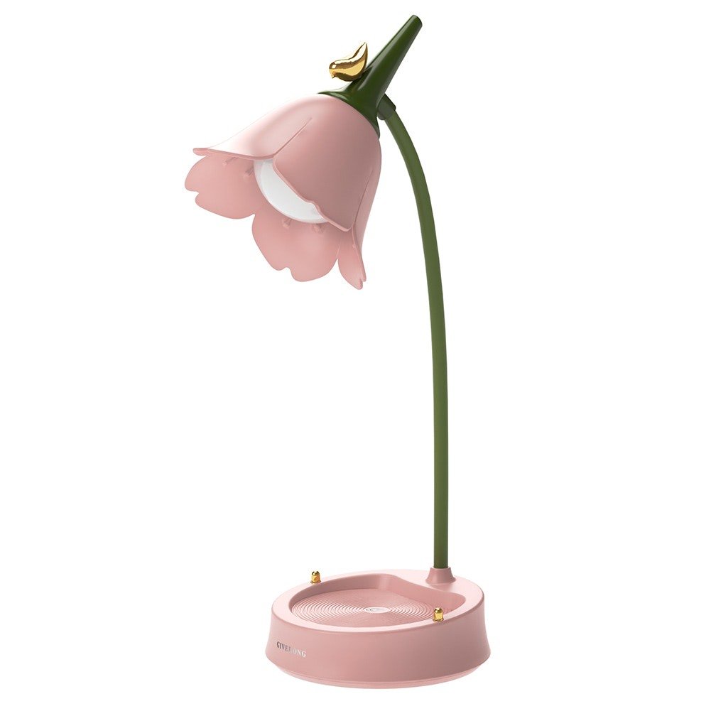 LumoraBloom Fairytale Flower Table Lamp, | Table Lamp | Plastic | Sleek Table Accent
