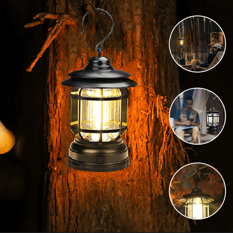 VintageGlow Portable Retro Camping Light | Lighting | Premium Lighting Solution