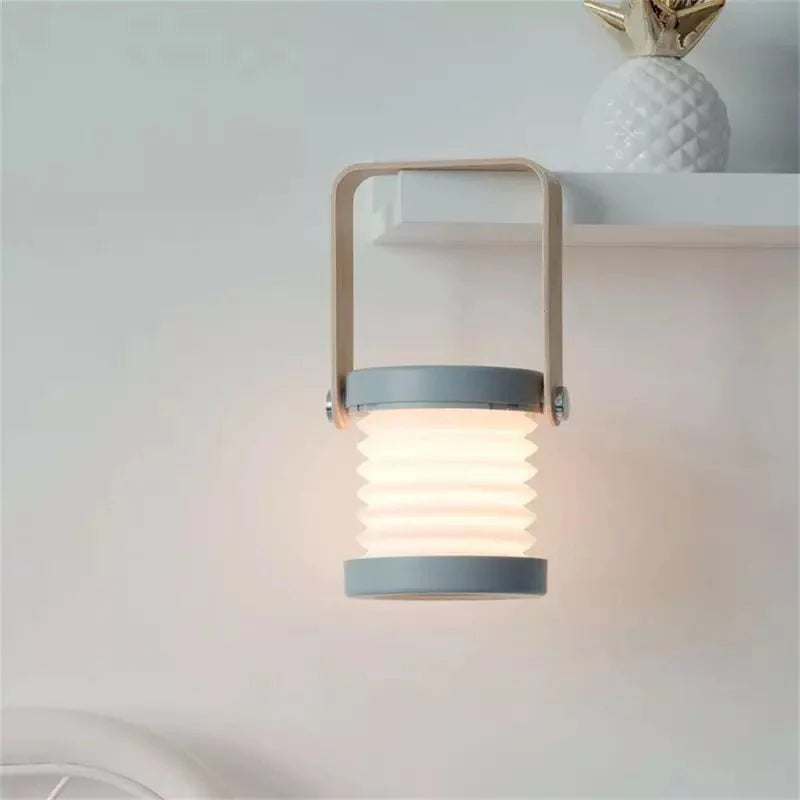 GlowLuma Portable Table Lamp Stylish | Table Lamp | LED | plastic | Sleek Table Accent