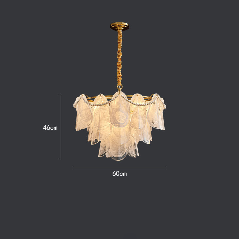 Modern Copper-Colored Hanging Lamp | Lighting | LED | copper/glass/wood | 110V-120V | Premium Lighting Solution