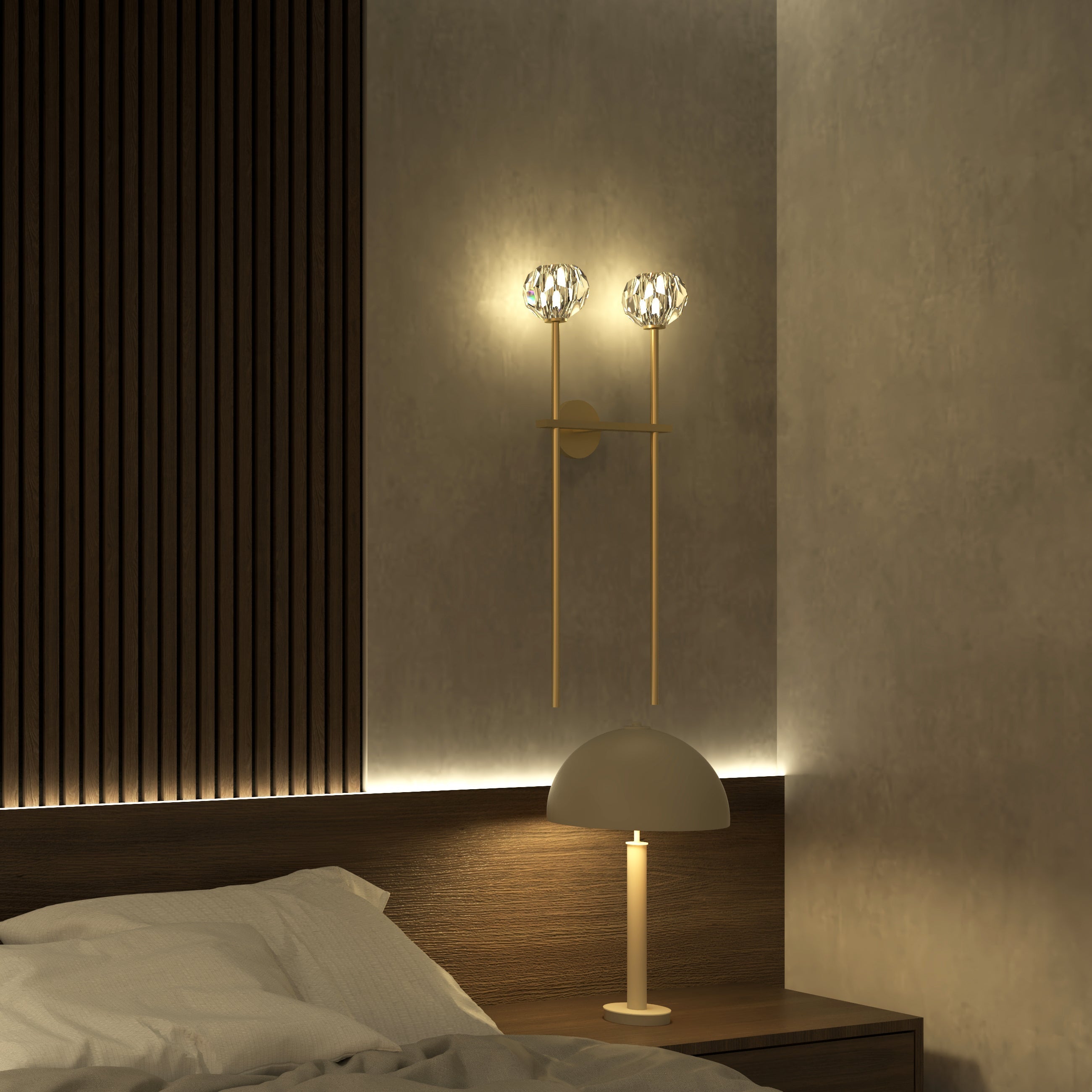 Wall Lamp Minimalist Design | Wall Lamp | iron | 5W | 110V | Elegant Wall Illumination