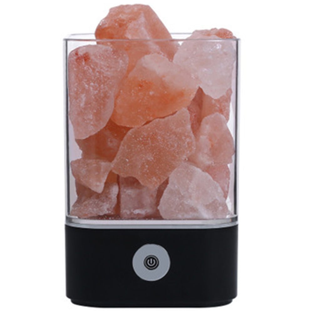 Lumineux GlowStone™ Decorative Crystal Table | Table Lamp | LED | Warm White | acrylic/Crystal | Sleek Table Accent