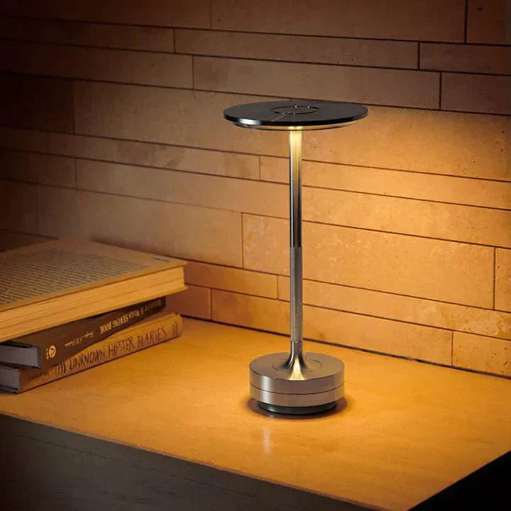 Lumevo™ Luxury Wireless Table Lamp | Table Lamp | LED | steel/aluminum | Sleek Table Accent