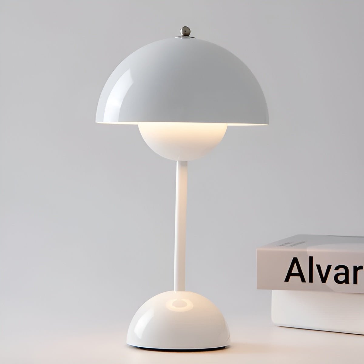 Pillam Scandinavian Table Lamp | Table Lamp | LED | glass/Metal | 220V/240V | Sleek Table Accent