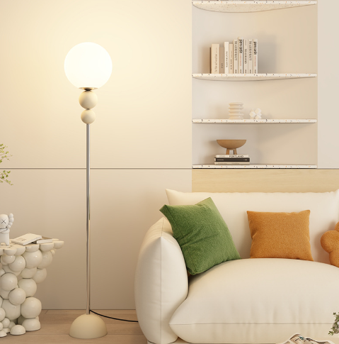 Floor lamp Clavel | Floor Lamp | LED | acrylic/glass/metal | 20v | Stylish Floor Lighting