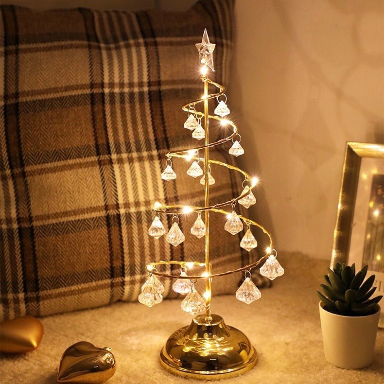 FestiveTree Table Lamp Charming Christmas | Table Lamp | LED | plastic/metal | Sleek Table Accent