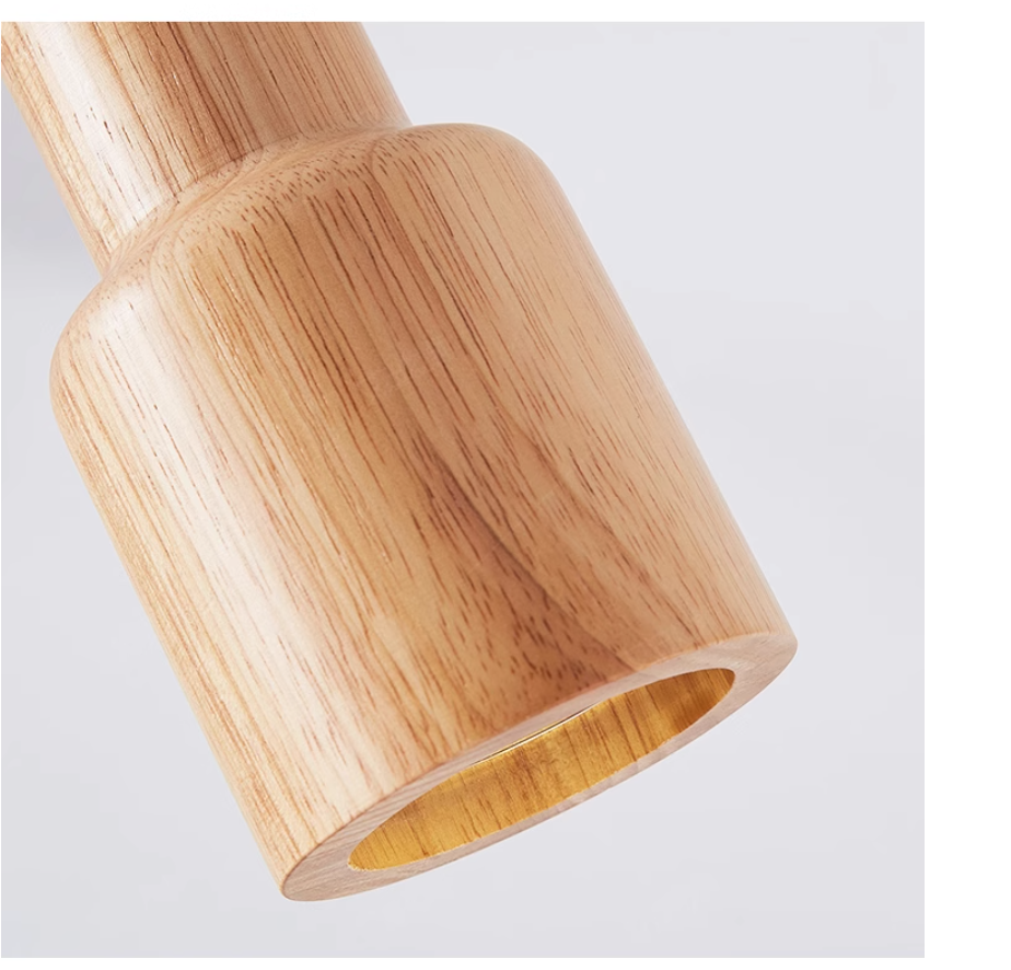 NordicGlow Scandinavian Wooden Hanging Lamp | Lighting | wood | 90-260V | Premium Lighting Solution