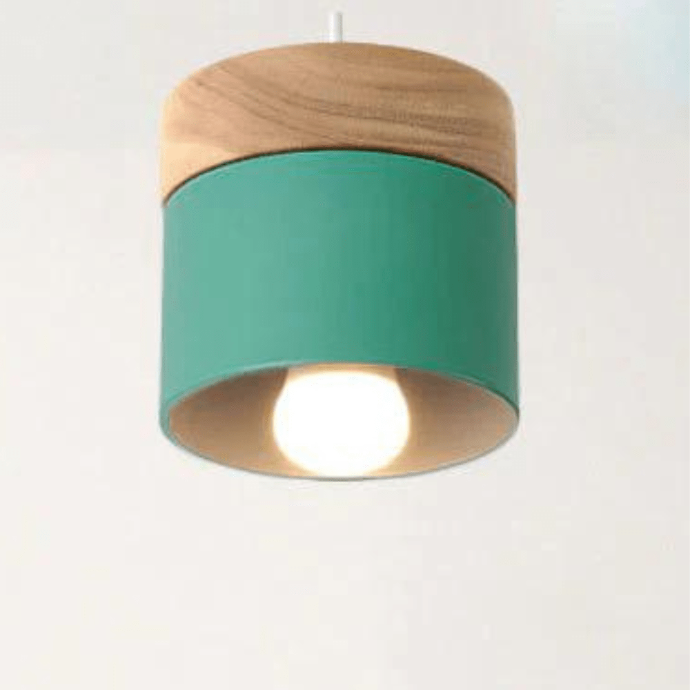 Cylindrical Hanging Lamp Luxury Design | Lighting | LED | warm white | iron/metal/wood | 5W | Premium Lighting Solution