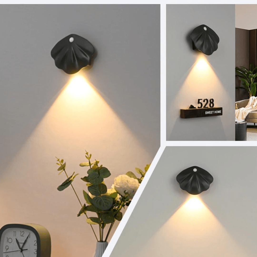 Innovative Rechargeable Shell Night Light | Lighting | Led | metal | 5W | Premium Lighting Solution
