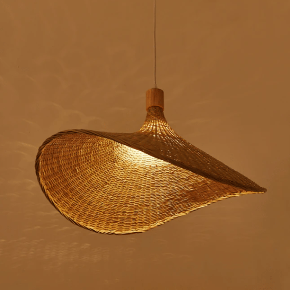 Hanging lamp made wicker rustic | Lighting | metal | 220V | Premium Lighting Solution