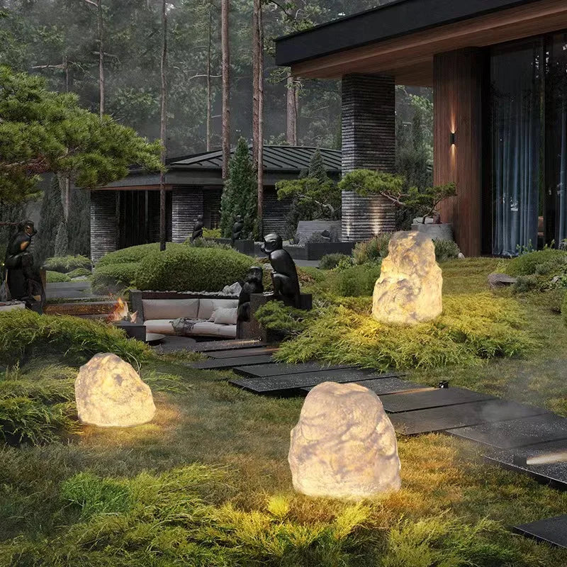 Garden Stone Outdoor Lamp | Lighting | stone | Premium Lighting Solution