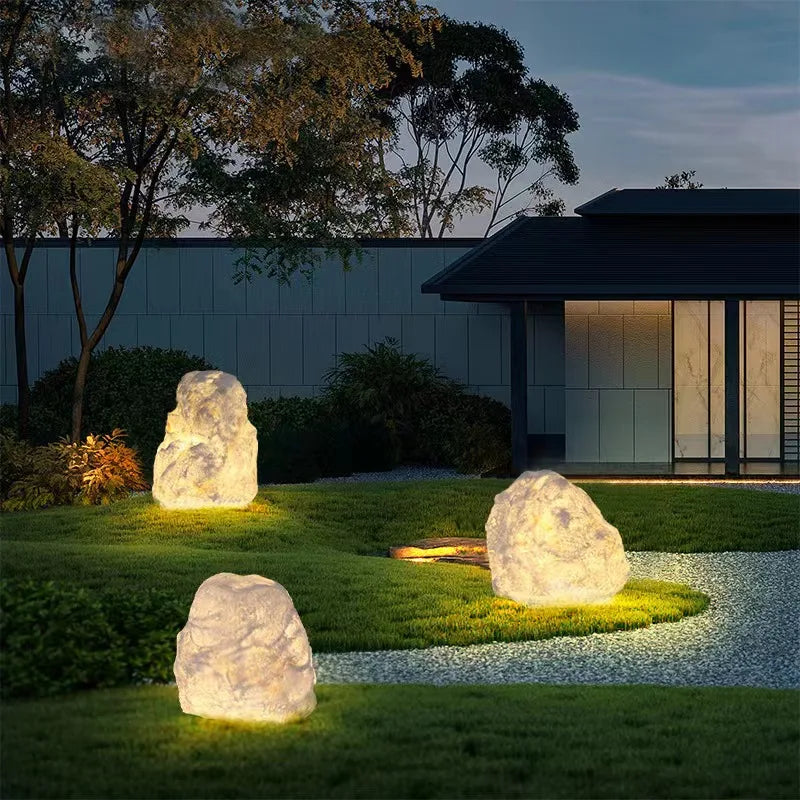 Garden Stone Outdoor Lamp | Lighting | stone | Premium Lighting Solution